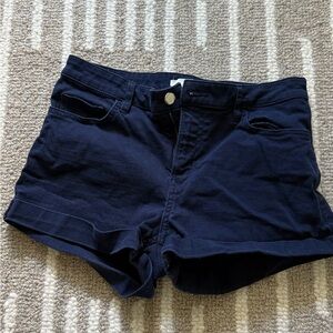 H&M Women's Navy Blue Shorts